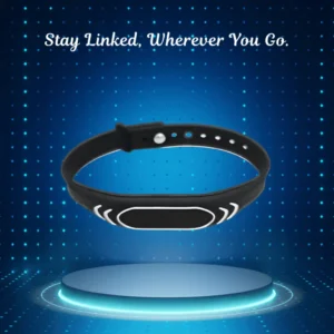 NFC Wristband for Instant, Hands-Free Connections